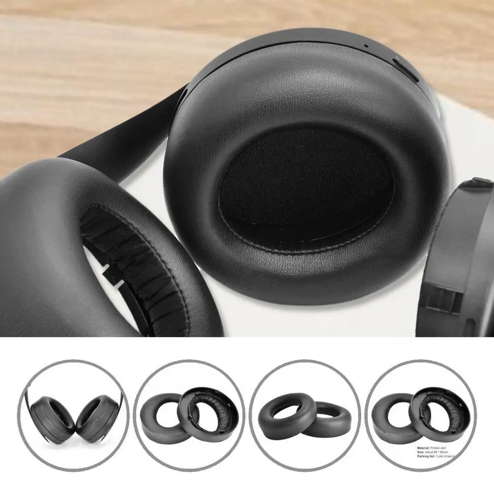

Comfortable 1 Pair High-quality Soft Headset Ear Pads Breathable Headset Pads Waterproof