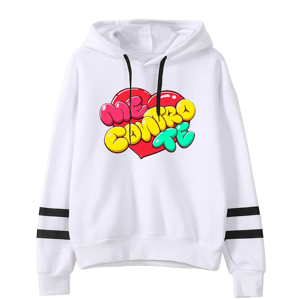 

New Me Contro Te Printing Autumn and Winter Holiday Preppy Style Style Men/Women Kawaii Clothes Pure cotton fleece Hooded fleece