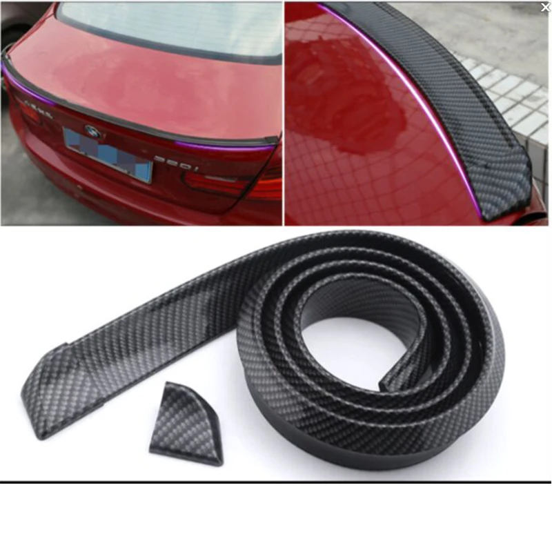 Универсальный задний автомобильный спойлер из углеродного волокна для bmw|spoiler