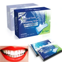 28pcsset gel teeth whitening strips oral hygiene care double elastic teeth strips whitening dental bleaching tools