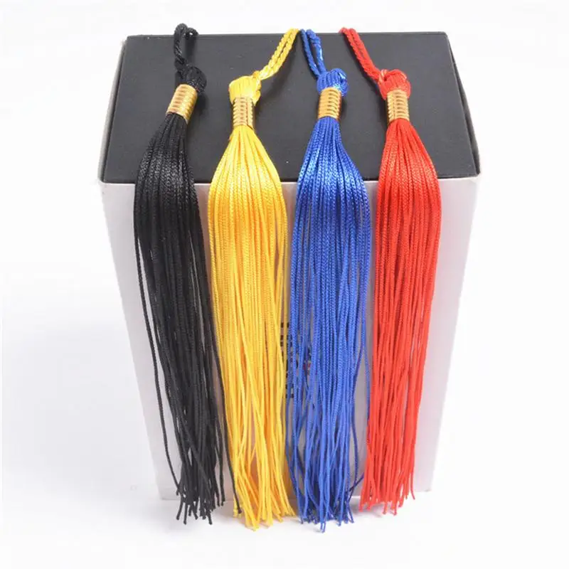 

1pcs 24*40cm 4kinds of color Cap Bachelor Party Tassel Trim For Sewing Curtains Accessories DIY Wedding Decoration earrings