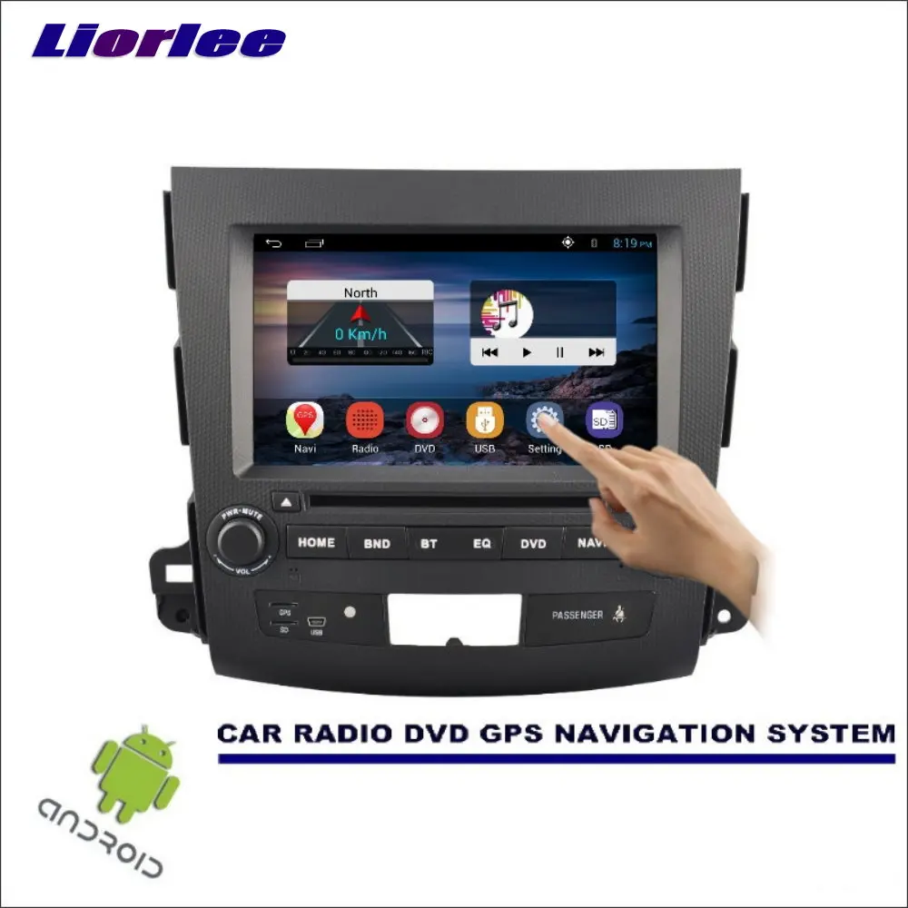 

For Mitsubish Outlander 2006-2012 Car DVD Player GPS Navi Navigation Android System Radio Stereo Audio Video Multimedia