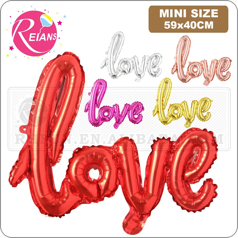 Фольгированный алюминиевый Гелиевый шар украшение на годовщину свадьбы День