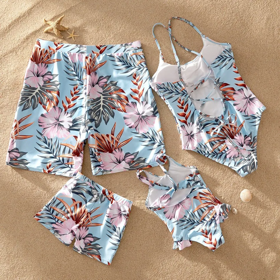 Купальник женский с оборками Леопардовый принт лето 2020 | Мать и ребенок