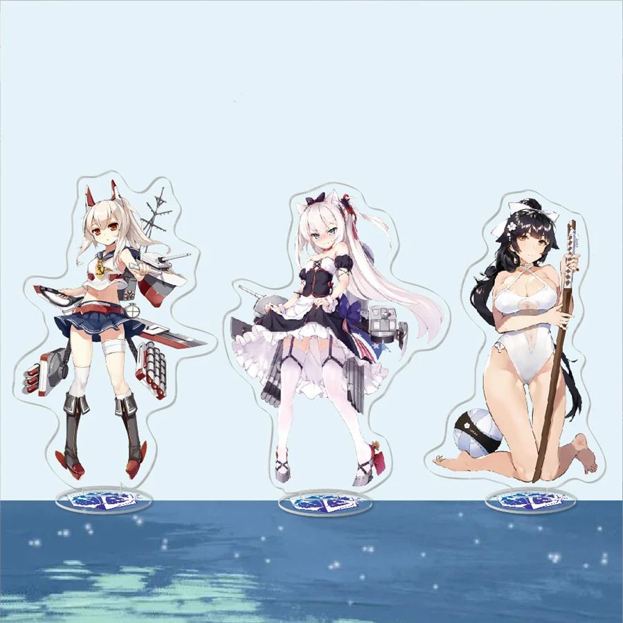 

Anime Game Azur Lane Action Figure Acrylic Stand Model Toy Desk Decoration DIY Signs Anime Fans Christmas Birthday Gifts