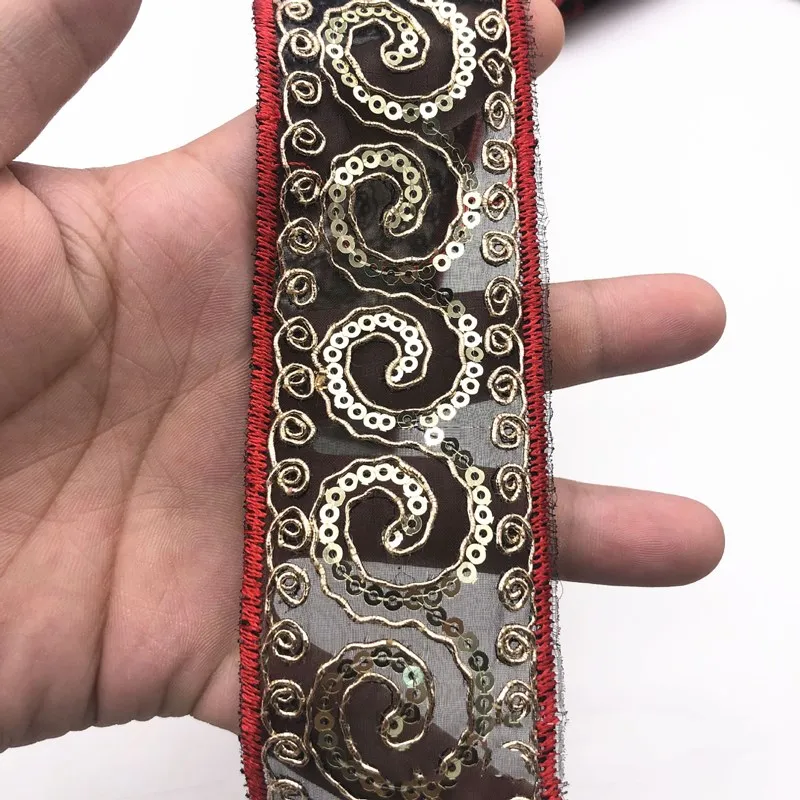 5 см Ширина кружевной ткани поделки своими руками Швейные Suppies украшения