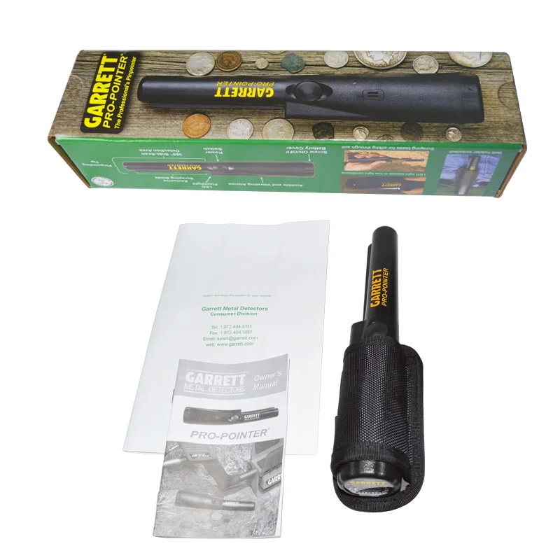 

GARRETT PRO POINTOR metal detector gold pinpointer underground pin pointer all coin digger kit finder tester professional
