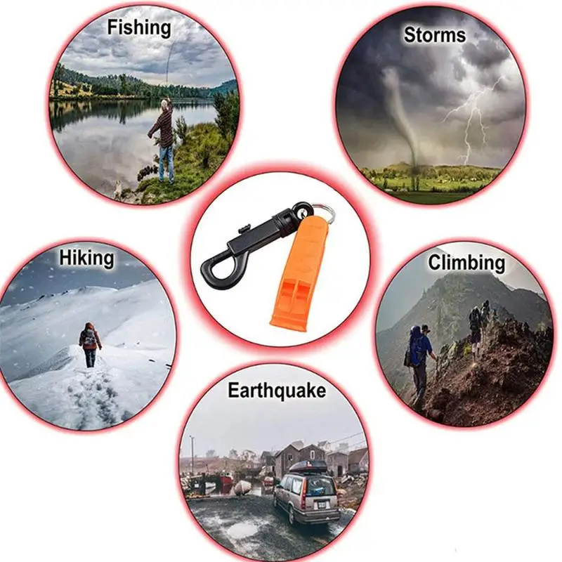 

Outdoor Camping Survival Whistle Frequency Whistle Multifunctional Portable EDC Tool SOS Earthquake Emergency Whistle