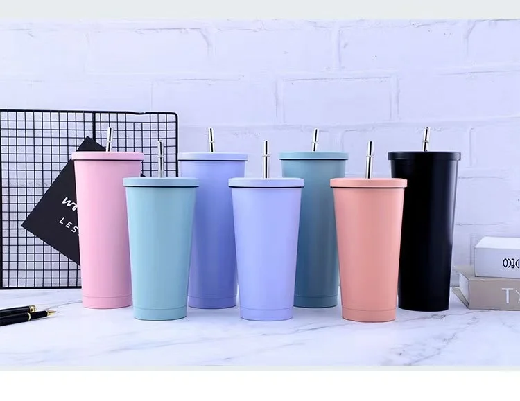 Новинка Лидер продаж матовая отделка 750 мл 304 чашка из нержавеющей стали с