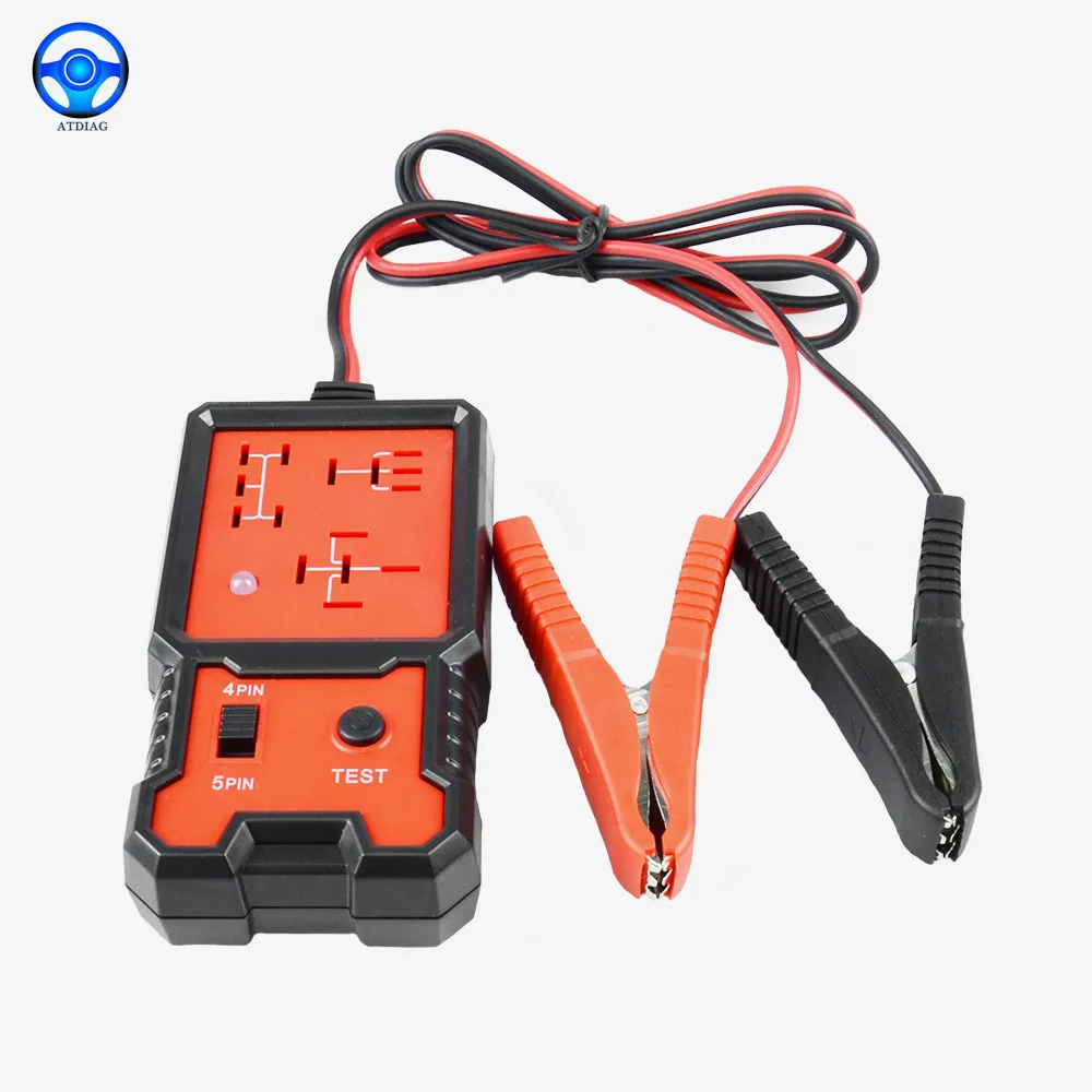 

12V Car Relay Tester Automotive Electronic Relay Tester LED Indicator Light Battery Checker Aoltage Tester Universal