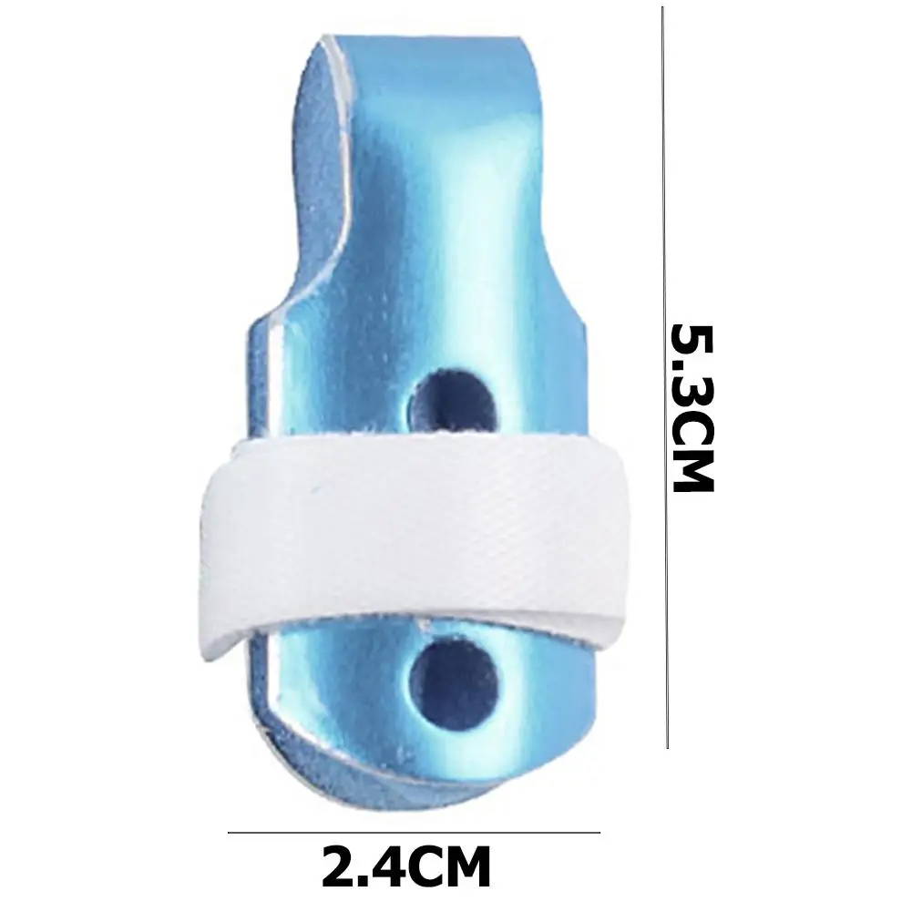 

1pc Finger Splint Finger Fracture Fixation Splint Two-piece Straight Finger Protection Sleeve Fixation Correction Of Dislocation