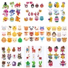 Наборы алмазных наклеек для рисования своими руками для детей, милые Мультяшные животные, обезьяна, кролик, Алмазная мозаика, наклейки по номерам, Детская Подарочная игрушка