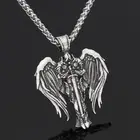 Ожерелье с подвеской в виде ангела в стиле панк-рок