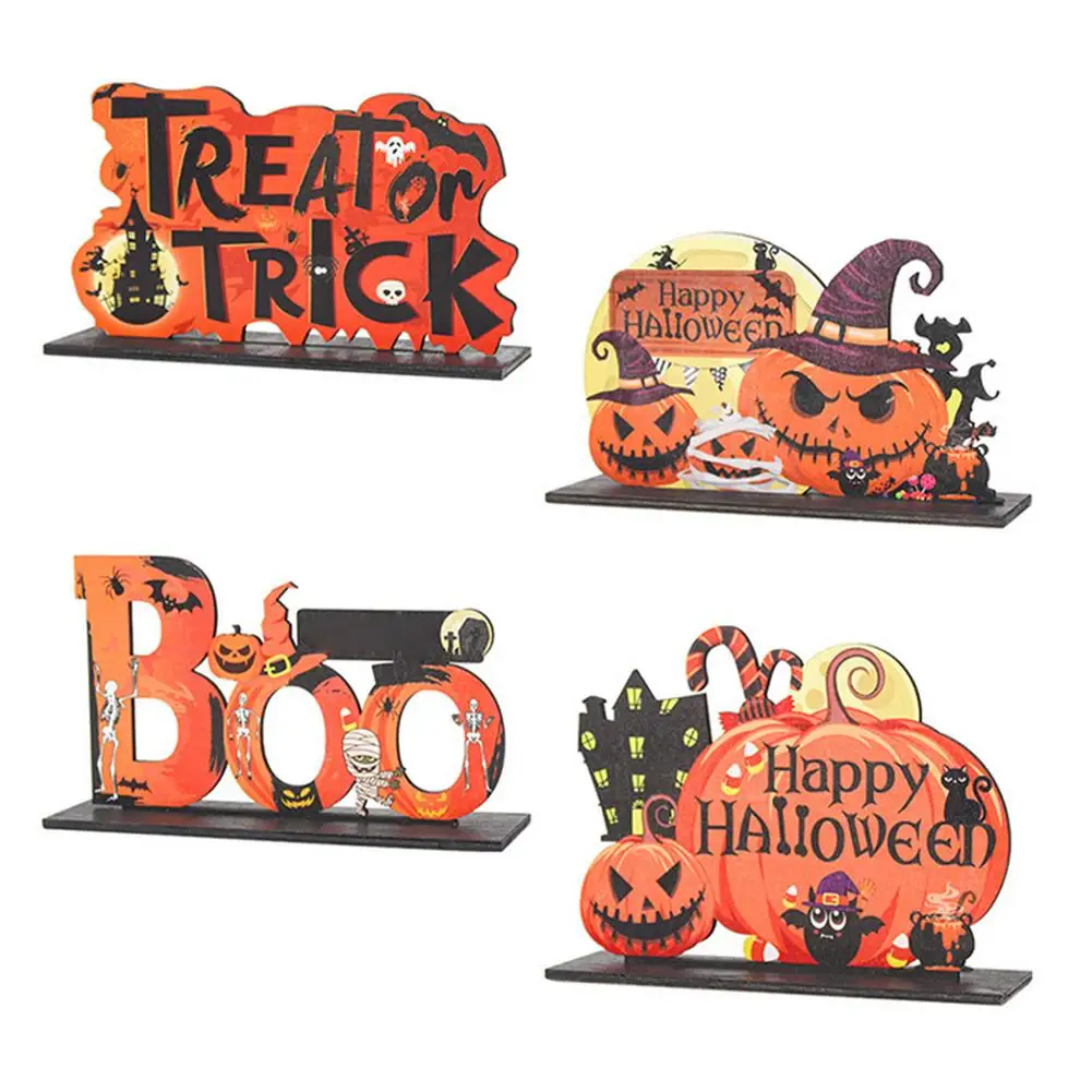 

Искусственная деревянная тыква, домашнее праздничное украшение, деревянные украшения в виде тыквы на Хэллоуин, товары для украшения дома и ...