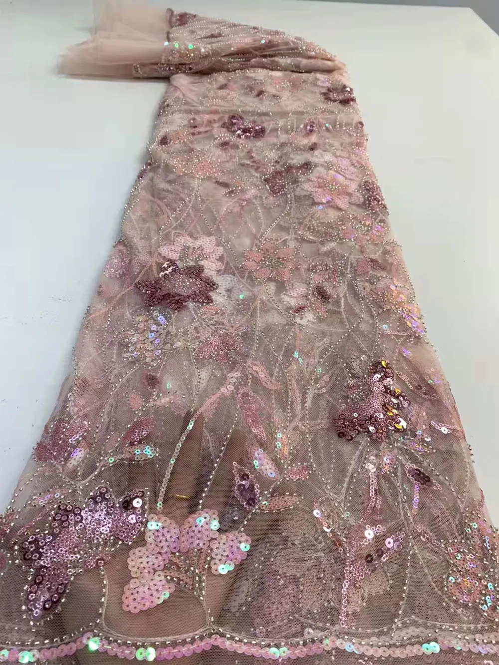 

Распродажа, французская сетчатая кружевная ткань, блестки, бусины, рукоделие, тюль, вышивка, товары для шитья, для банквечерние ринки, свадеб...