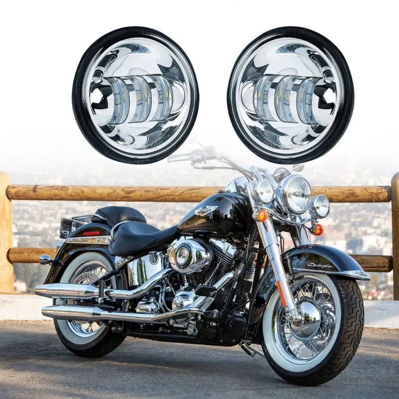 

2PCS 4.5Inch LED Passing Light 30W Motorcycle LED Auxiliary Spot Fog Light for Motorbikes Motorcycles