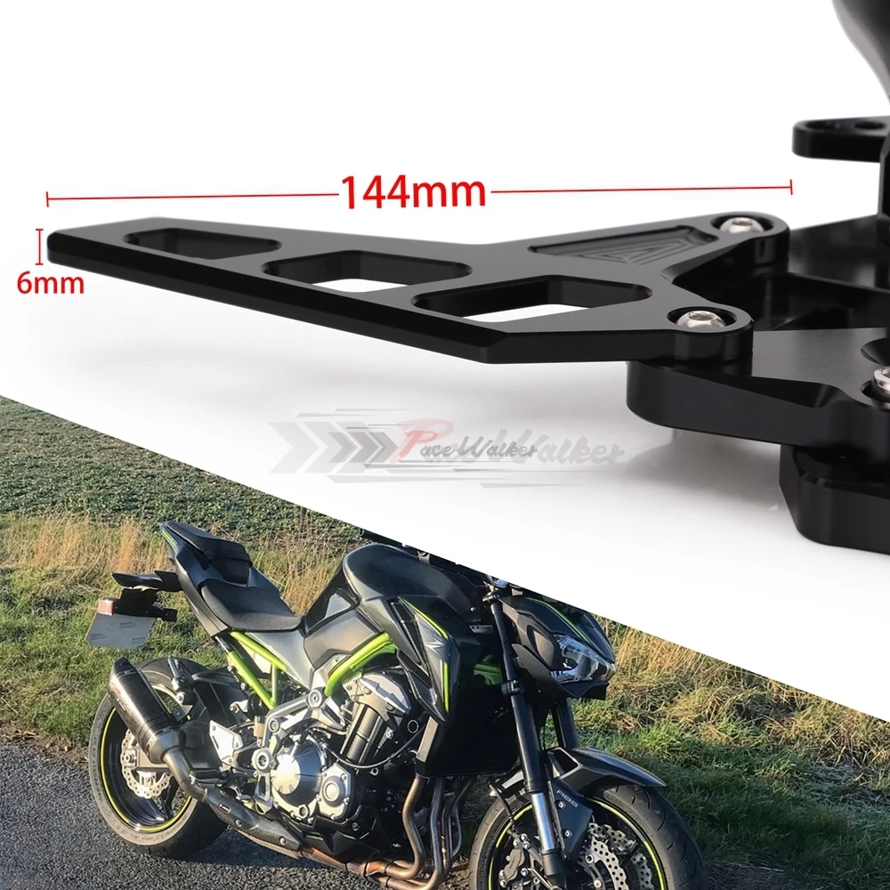 CNC Алюминиевые мотоциклетные регулируемые уличные велосипедные подножки Rearset