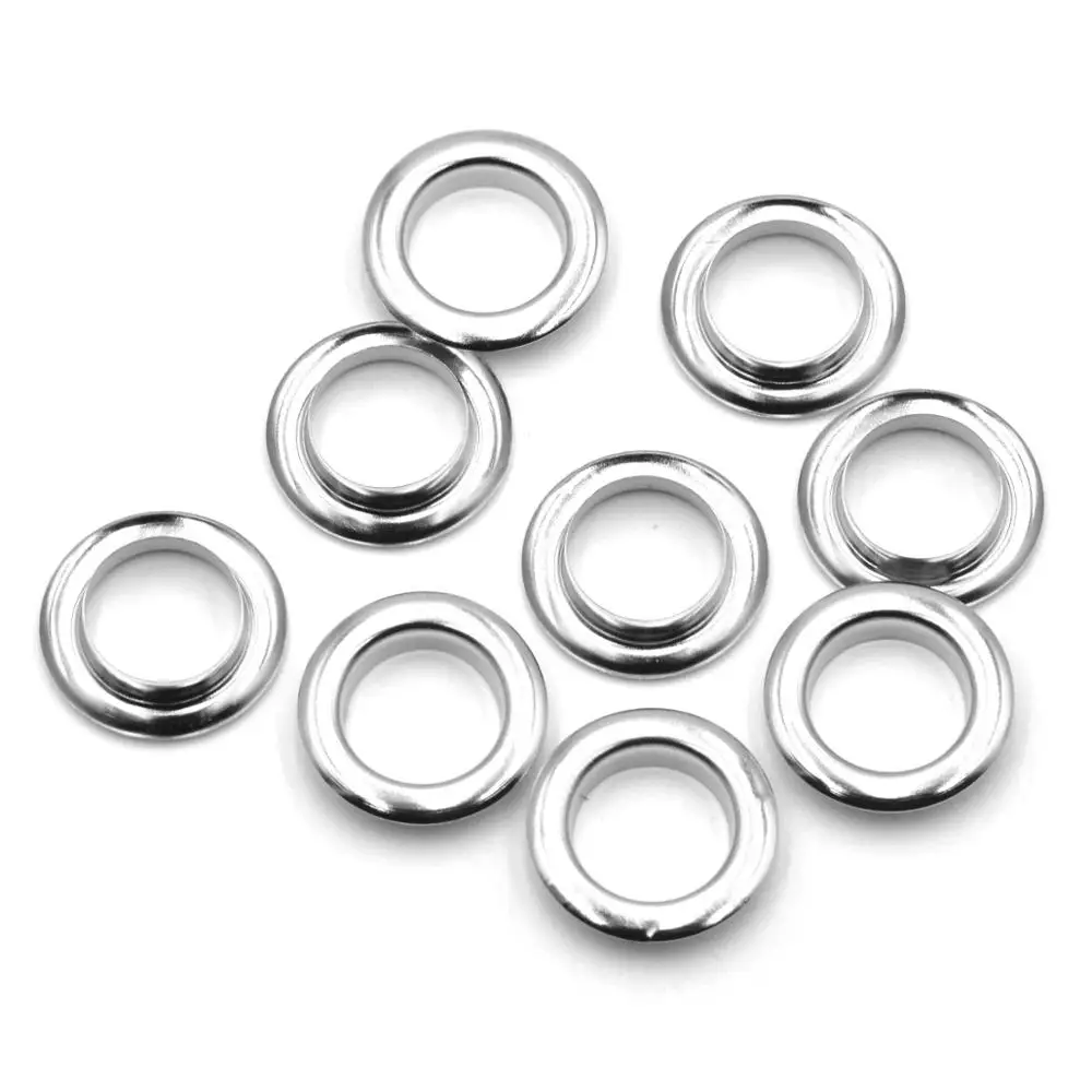 Латунные проушины для обуви 14 мм 30 комплектов|Петли одежды| |