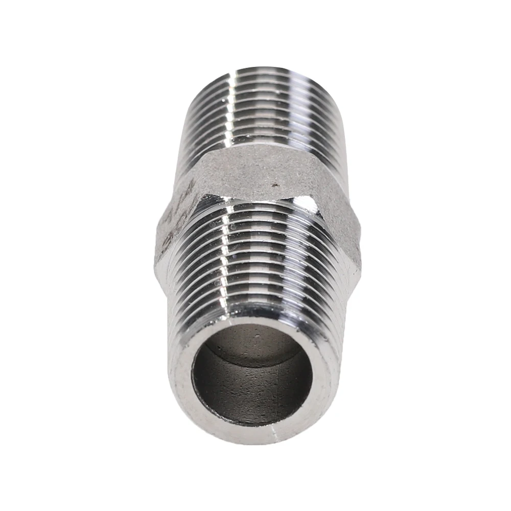 1 шт. шестигранная Резьба BSP штекер штекер|straight connector|pipe fittingsmale thread |