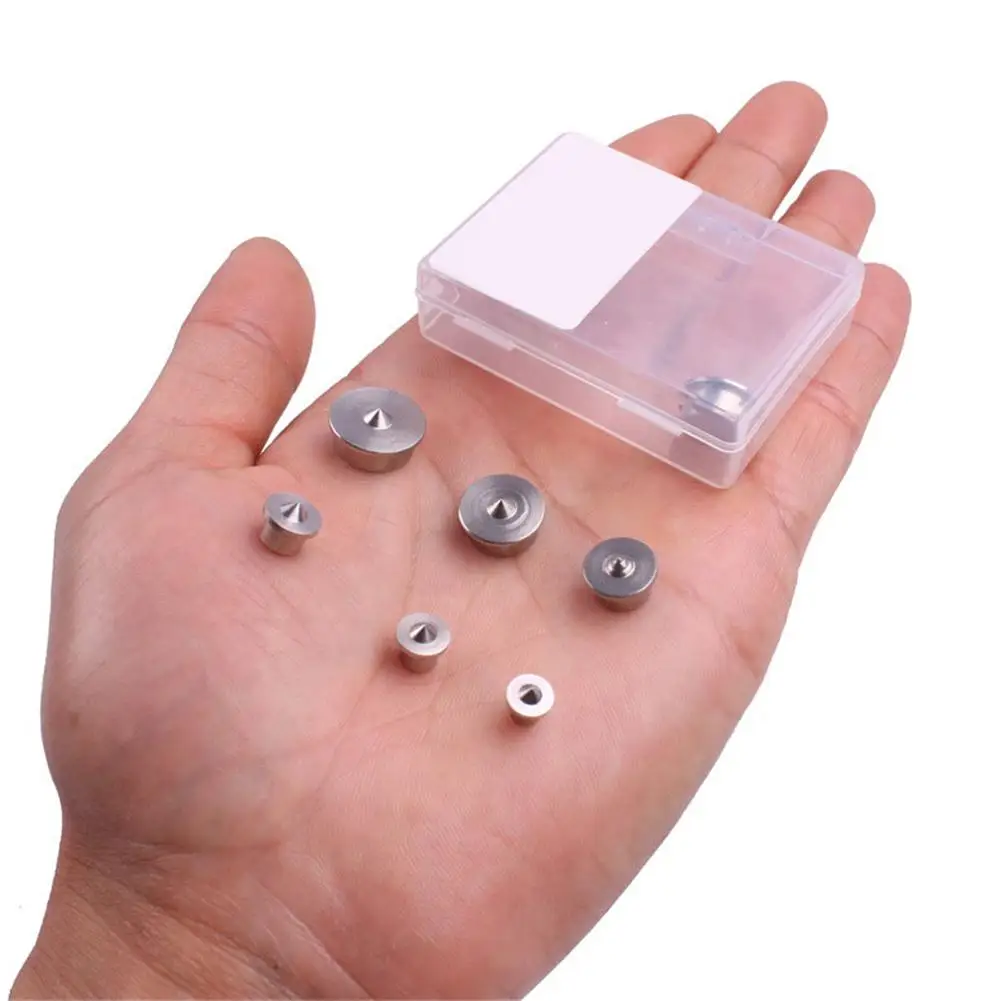 6 шт. набор дюбелей и тенонов локатор для продажи круглого дерева Дырокол из