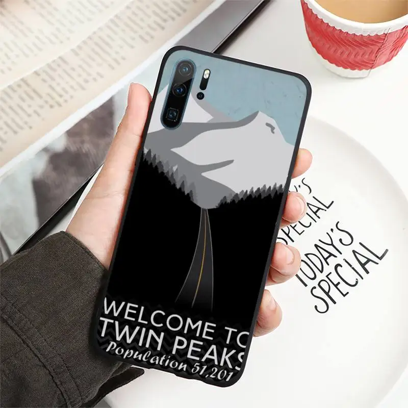 

Welcome To Twin Peaks Phone Case For Huawei honor Mate P 9 10 20 30 40 Pro 10i 7 8 a x Lite nova 5t