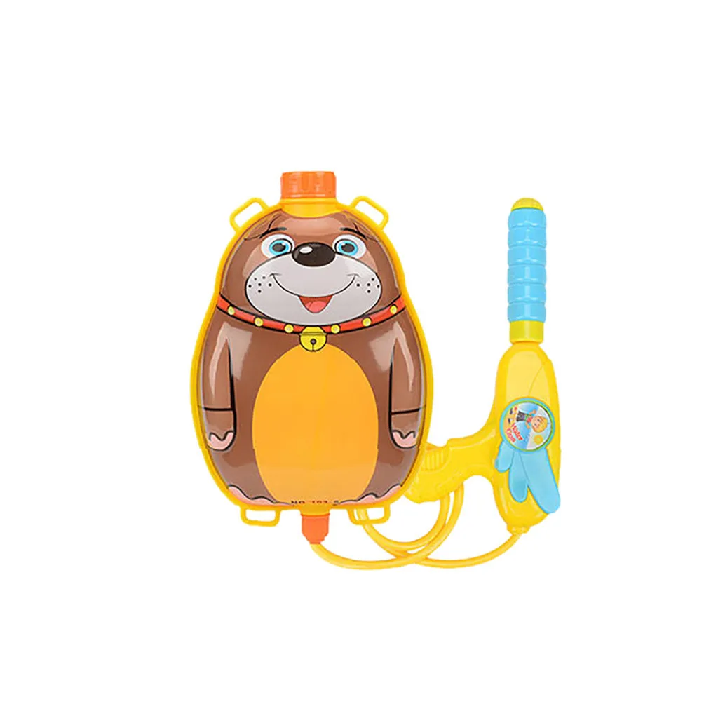 

Cartoon Kids Toys Water Gun Children Animal Spray Toy Backpack Long Range Beach Play Toy Gun