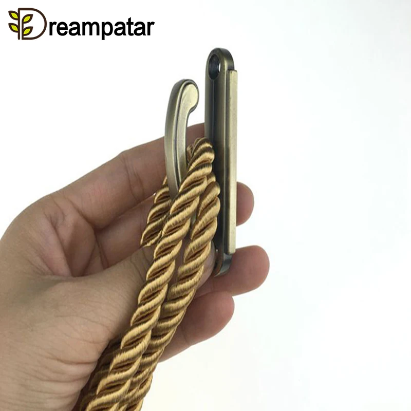 1 Пара простых металлических ремней для занавесок Dreampatar декоративные настенные