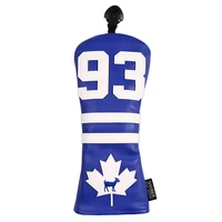 canada maple leaf sports idol jersey number 93 style driver cover pu leather golf club fw fairway wood headcover