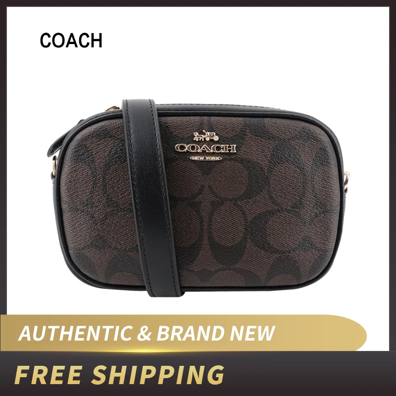 Оригинальная и новая сумка трансформер через плечо Coach F73951|Поясные сумки| |