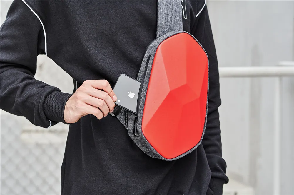 Xiaomi BEABORN Polyhedron PU нагрудные сумки водонепроницаемый рюкзак для спорта и отдыха нагрудные сумки для мужчин и женщин путешествия Кемпинг