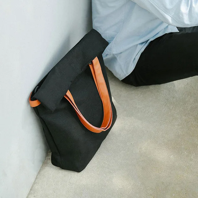 15л Большая вместительная сумка для отдыха хлопковая Холщовая Сумка через плечо