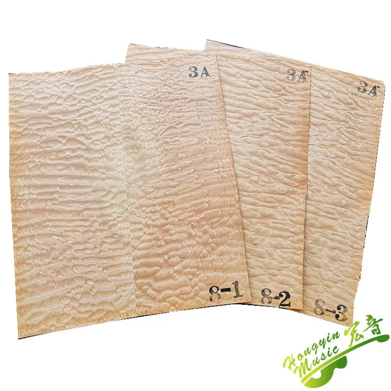 3 stück primäre farben quilted maple elektrische gitarre furnier gitarre körper furnier gitarre teile hohe quality530 40005mm free