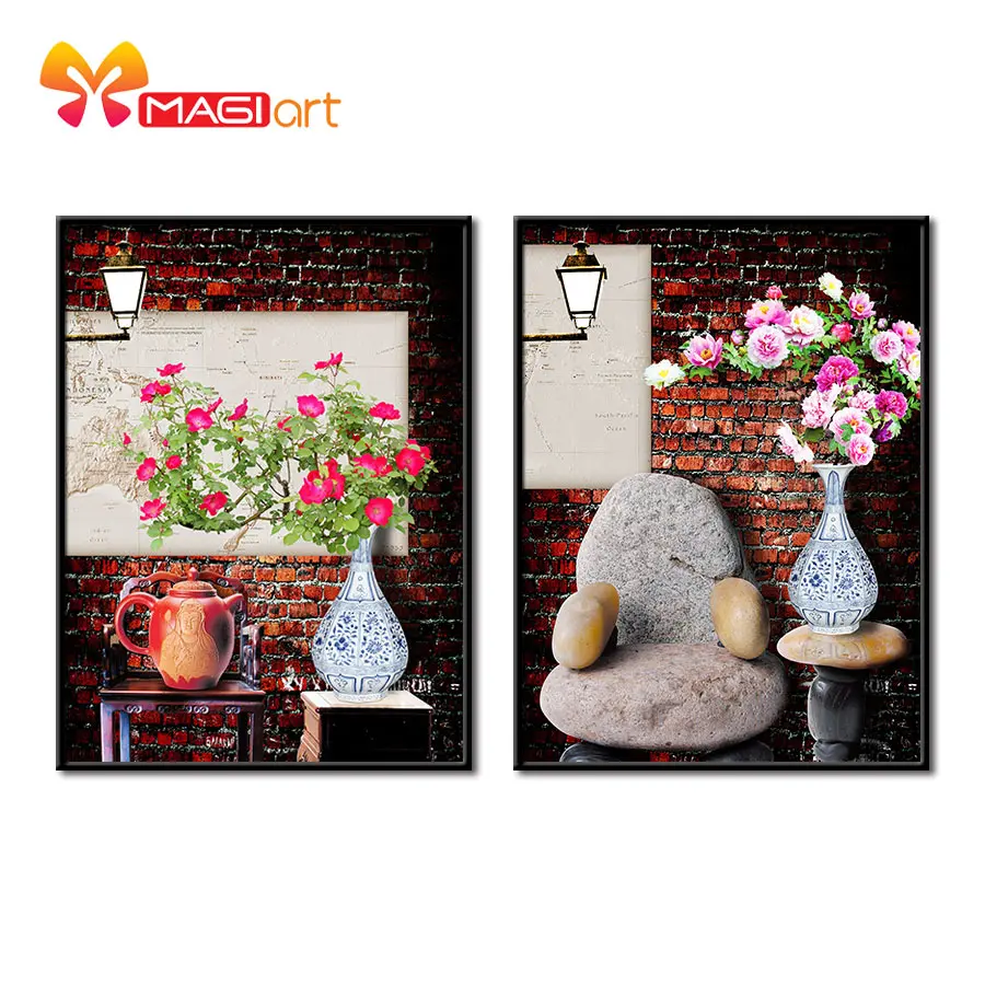 вышивка крестом наборы рукоделие 11CT водорастворимый холст с узором 14CT картина