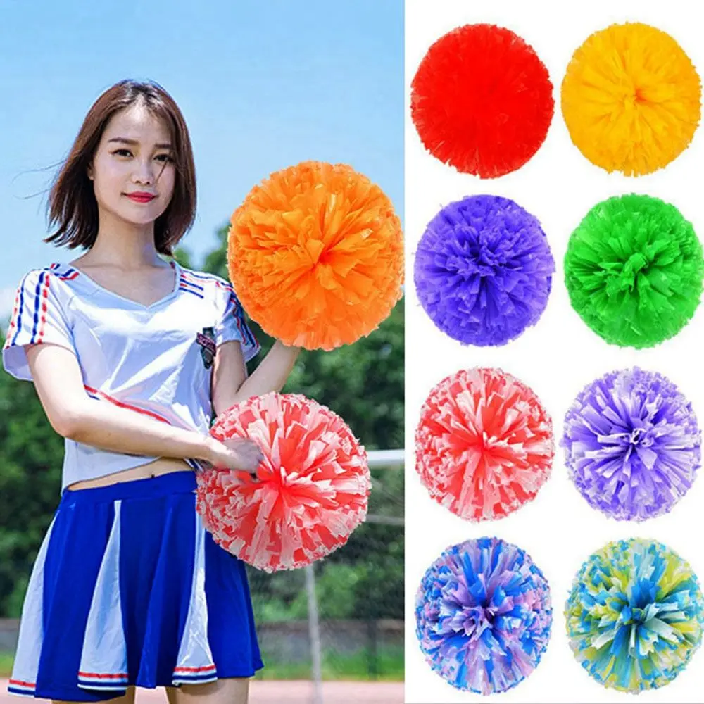 

Flower Dress Costume Fancy Dance Party Decorator Cheerleader Pom Poms Club Sport Supplies Cheerleading Cheering Ball