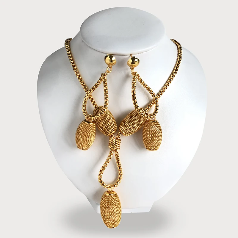 Женский комплект ювелирных изделий из бусин набор свадебных украшений