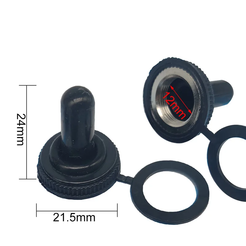 High Quality 1pcs E-TEN1322 15A/250V DPDT 3 Position 6 Pin Waterproof On--On Miniature Toggle Orange | Обустройство дома