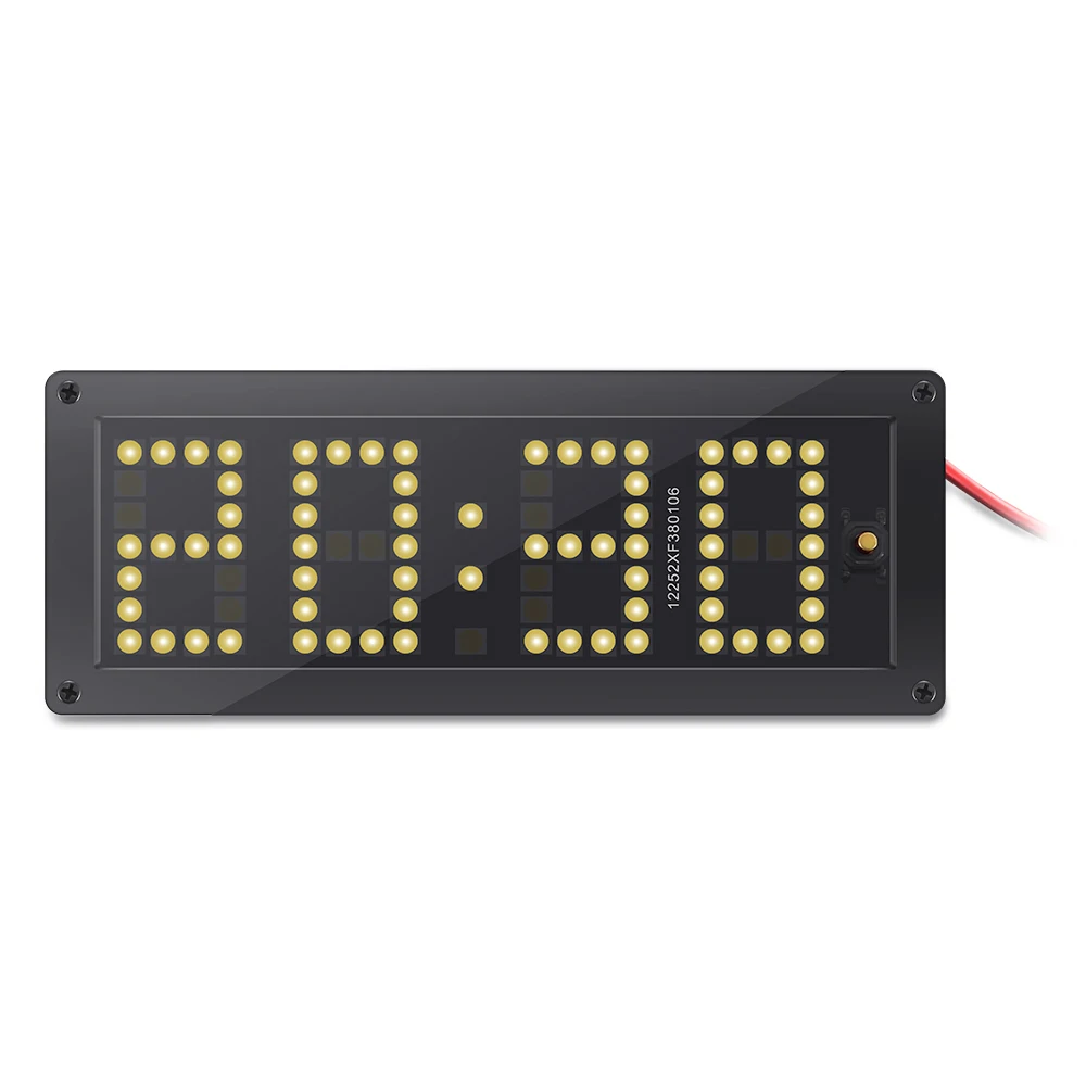 3 в 1 автомобильные электронные часы с термометром и вольтметром |