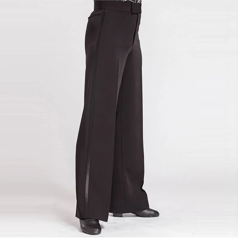 DOUBL латинские танцы платье мужские Штаны штаны для танцев свободные занятий