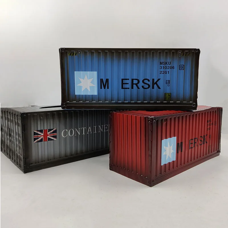 31 см контейнер модель игрушки кованого железа с одноразовыми салфетками Ретро