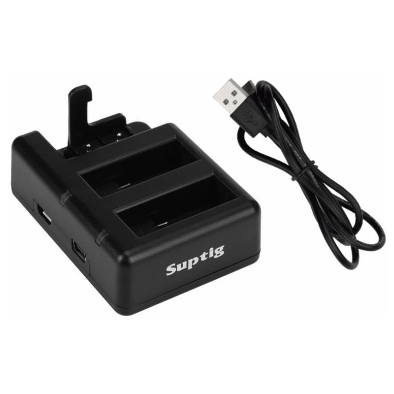 Зарядное устройство для Gopro Hero 7/6/5 Black Go Pro/8 3 гнезда аккумулятора Wi Fi пульт