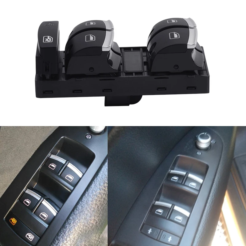 Кнопка переключателя стеклоподъемника для Audi A3 S3 A6 S6 RS6 4F2 4FH 4F5 C6 Q7 8P1 8PA | Автомобили