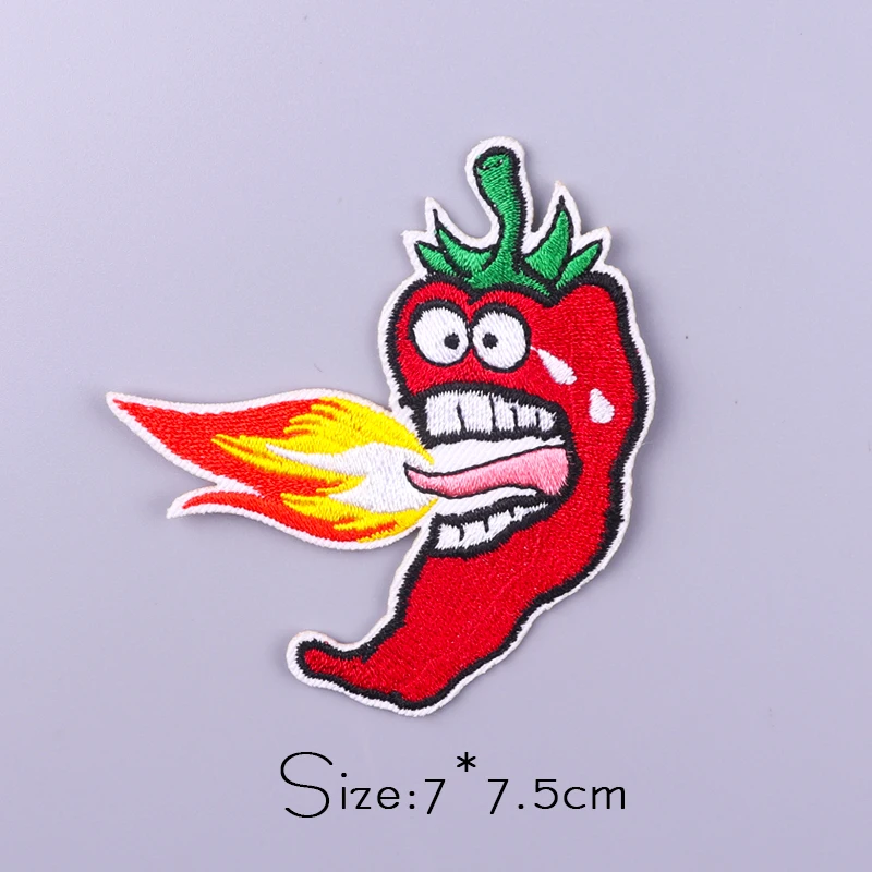 Термоклейкие патчи Pulaqi в стиле панк с изображением фейерверка | Дом и сад