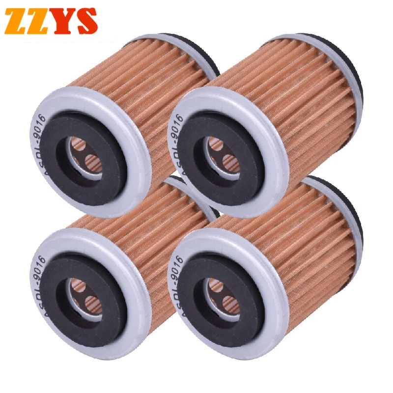 

4pcs Motorcycle Oil Filter For Yamaha XT200 XT225 XT225N XT225D Serow TT225 TT225S TT-R225 TTR225 XT 200 TT TTR TT-R 225 230