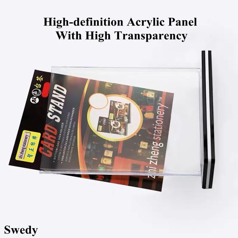 A5 цена акриловый держатель для вывесок стойка стола меню прозрачная пластиковая