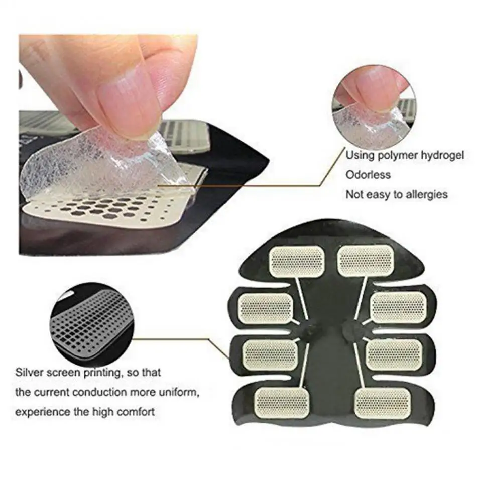 Жиросжигатель стимулятор мышц устройство для умной стимуляции живота АБС