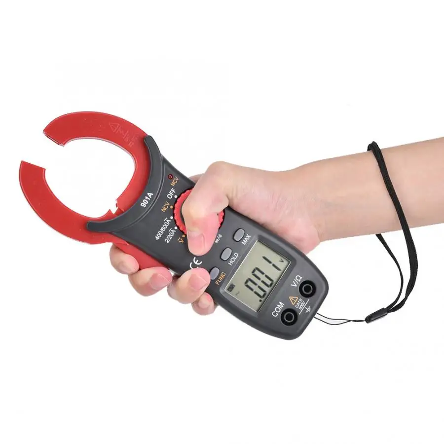Цифровой мультиметр зажим измеритель переменного/постоянного тока напряжения