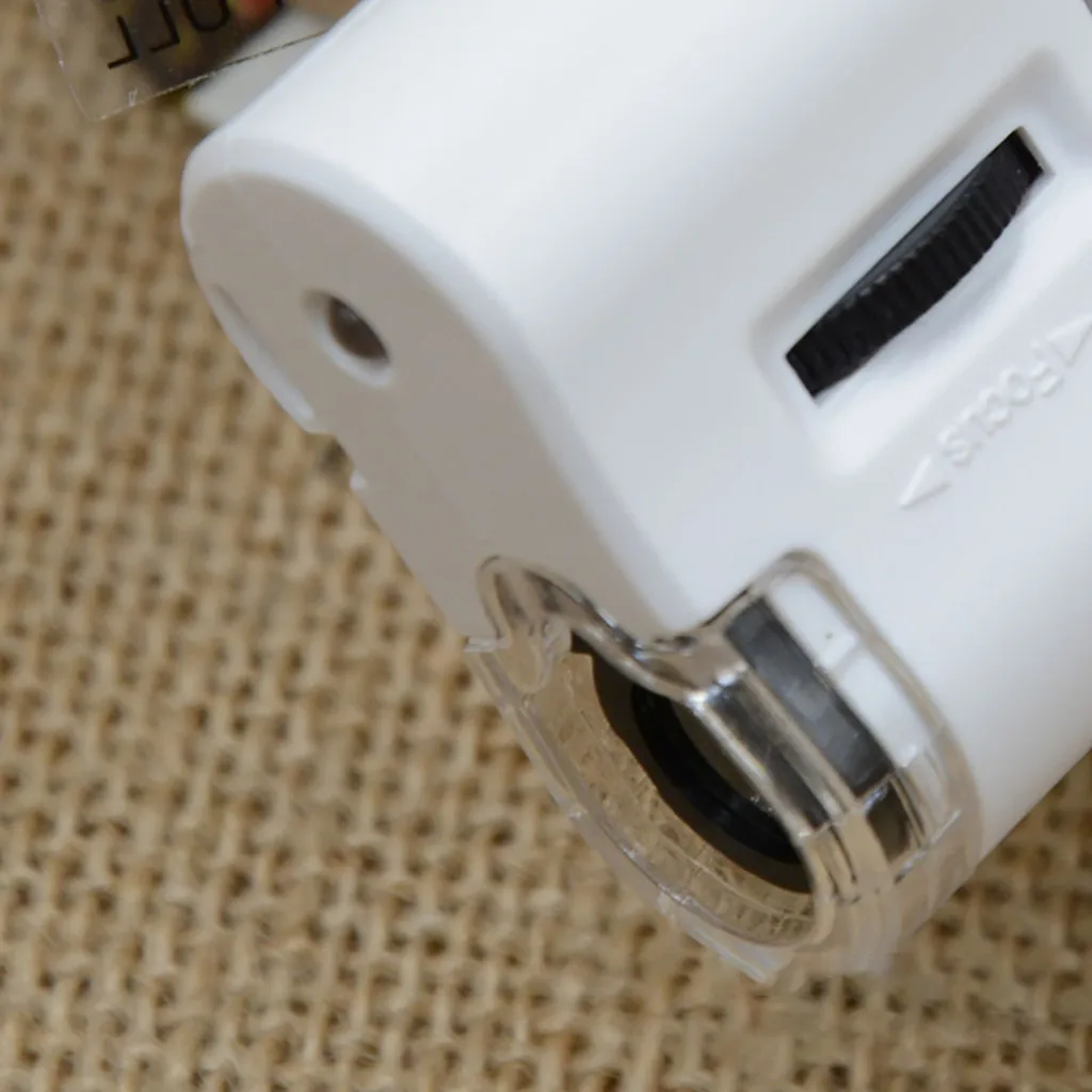 60X мобильный телефон микроскоп Лупа с светодиодный светильник для телефона