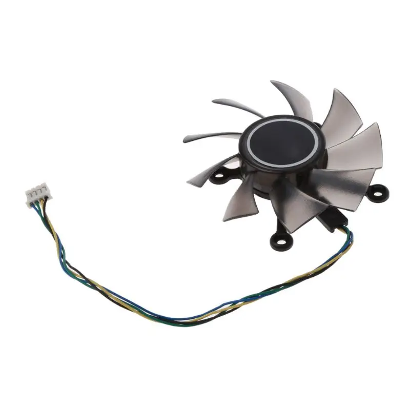 

R128015SU 75mm 0.50AMP 4pin Graphics Card Cooling Fan for EAH5830 GTS 260 450 Y08B