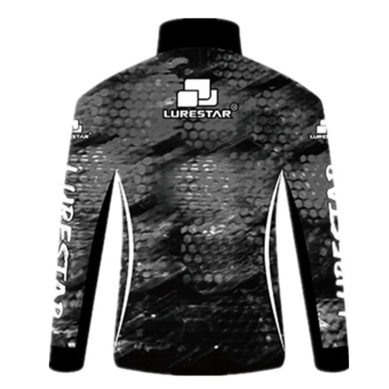 Summer Mens Fishing Clothes Ice Silk Sunscreen Breathable Quick Dry Long Short Sleeve Fishing Shirt Outdoor Sea Fishing Clothing