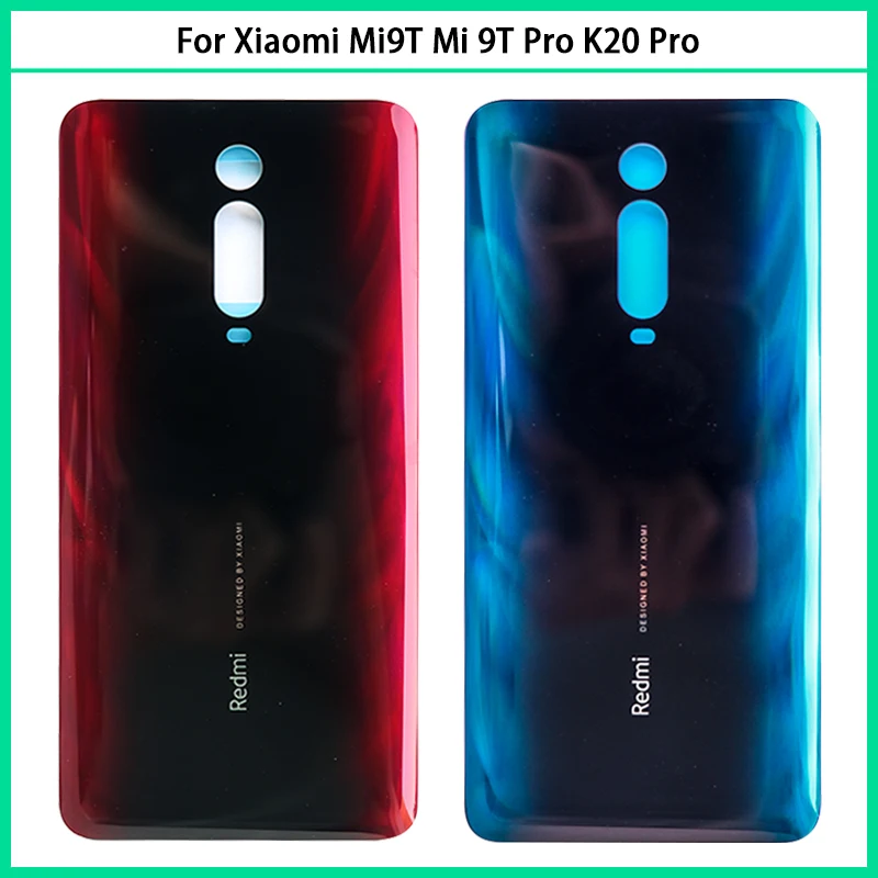 Новинка для Xiaomi Mi9T Mi 9T Pro K20 Задняя крышка батареи 3D стеклянная панель задняя дверь